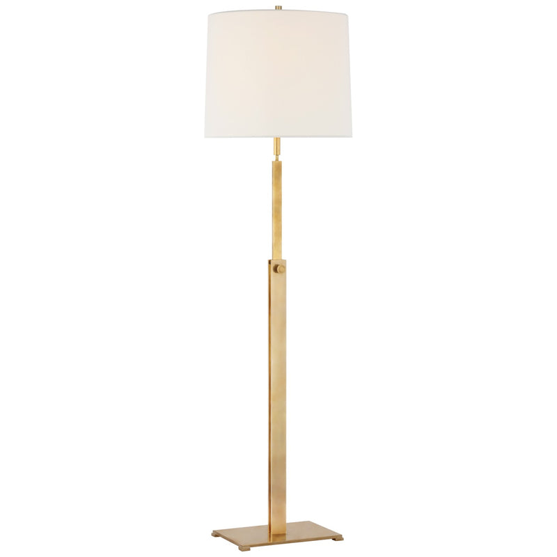 Visual Comfort Signature RB 1010AB-L LED Floor Lamp, Antique Brass