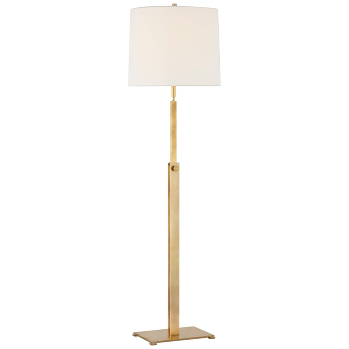 Visual Comfort Signature RB 1010AB-L LED Floor Lamp, Antique Brass