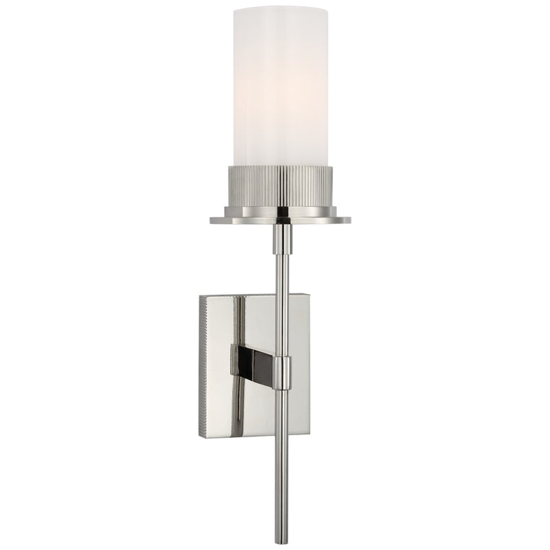 Visual Comfort Signature RB 2010PN-WG LED Wall Sconce, Polished Nickel
