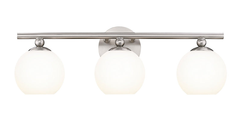 Z-Lite 1100-3V-BN Three Light Vanity, Brushed Nickel