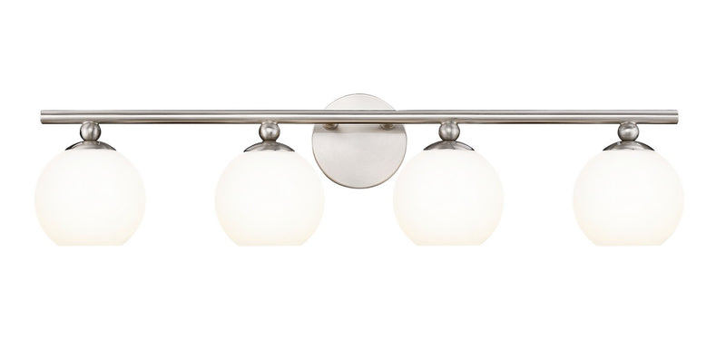 Z-Lite 1100-4V-BN Four Light Vanity, Brushed Nickel