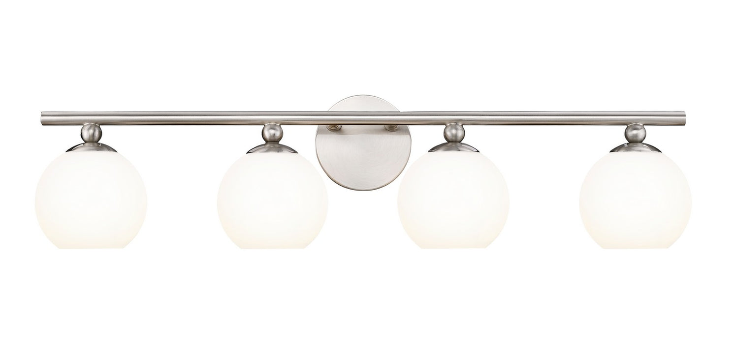 Z-Lite 1100-4V-BN Four Light Vanity, Brushed Nickel