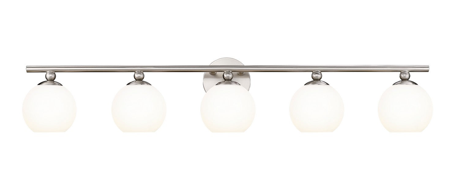 Z-Lite 1100-5V-BN Five Light Vanity, Brushed Nickel