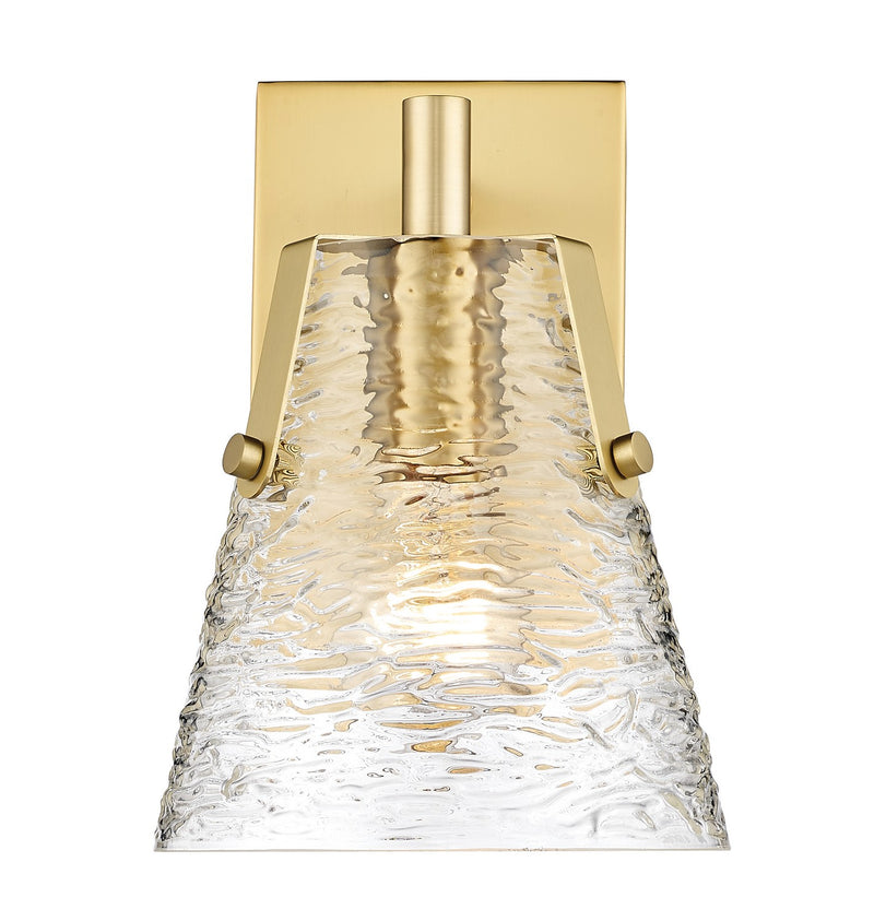 Z-Lite 1101-1S-MGLD One Light Wall Sconce, Modern Gold