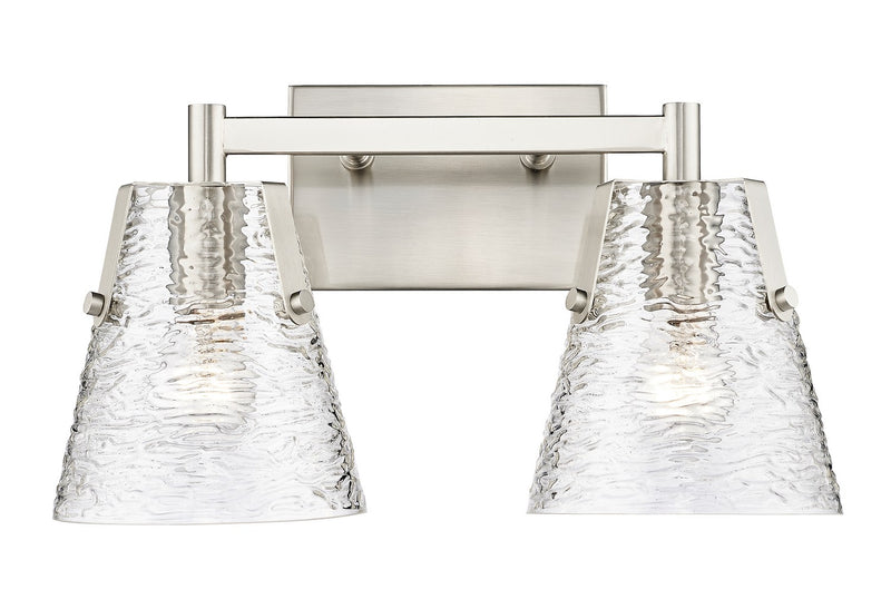 Z-Lite 1101-2V-BN Two Light Vanity, Brushed Nickel