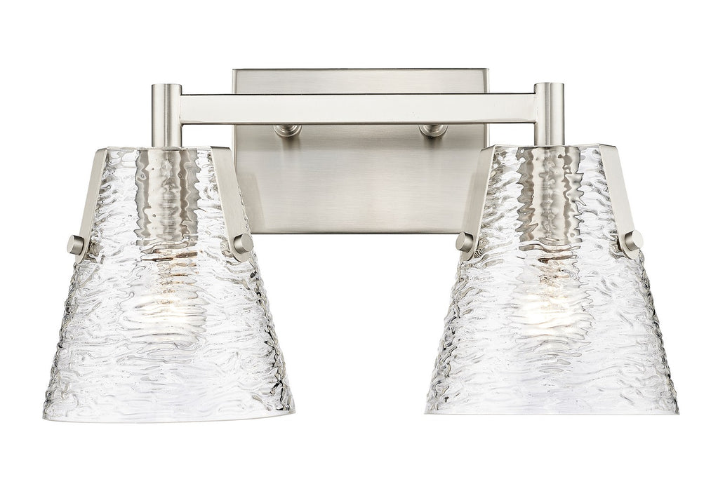 Z-Lite 1101-2V-BN Two Light Vanity, Brushed Nickel