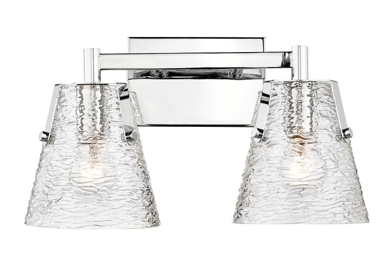 Z-Lite 1101-2V-CH Two Light Vanity, Chrome