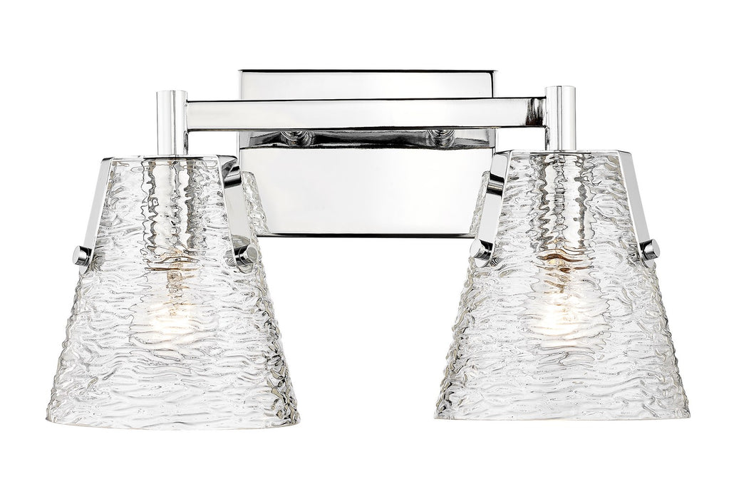Z-Lite 1101-2V-CH Two Light Vanity, Chrome