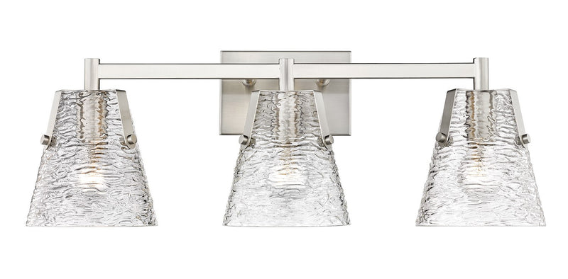 Z-Lite 1101-3V-BN Three Light Vanity, Brushed Nickel