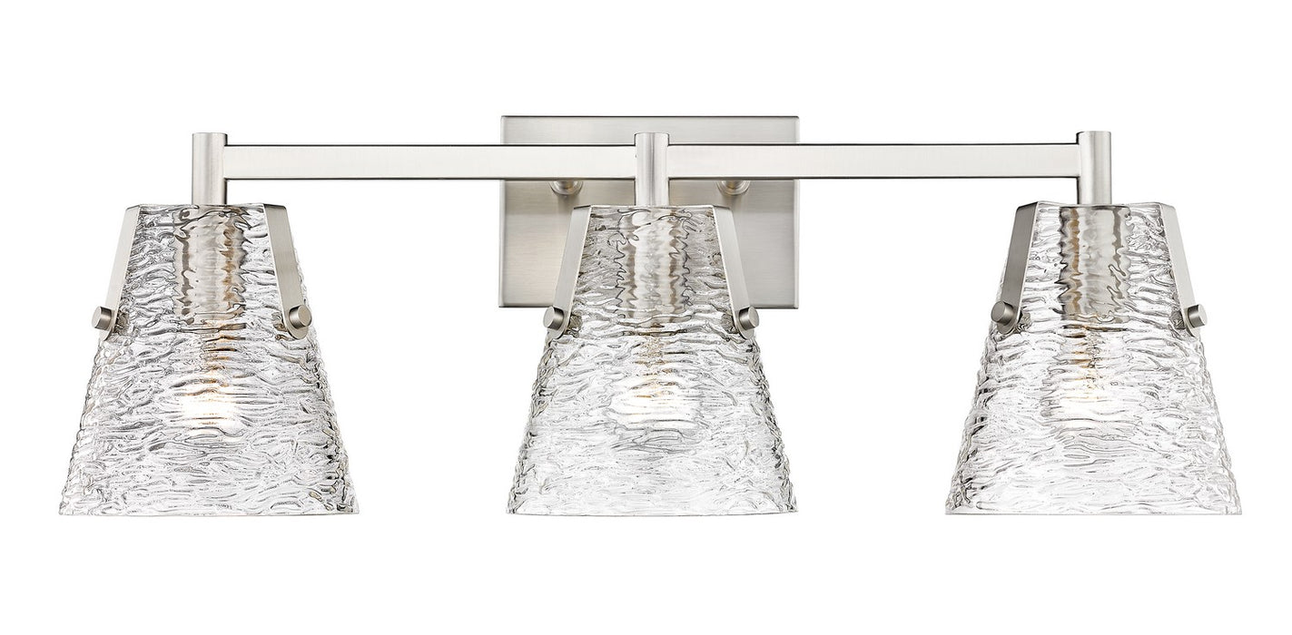 Z-Lite 1101-3V-BN Three Light Vanity, Brushed Nickel