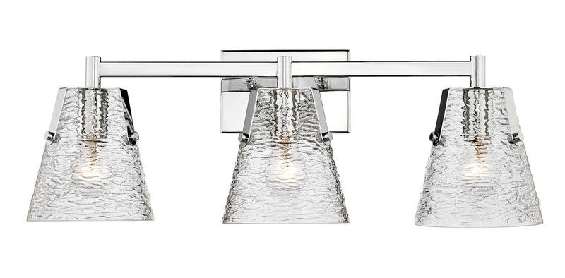 Z-Lite 1101-3V-CH Three Light Vanity, Chrome