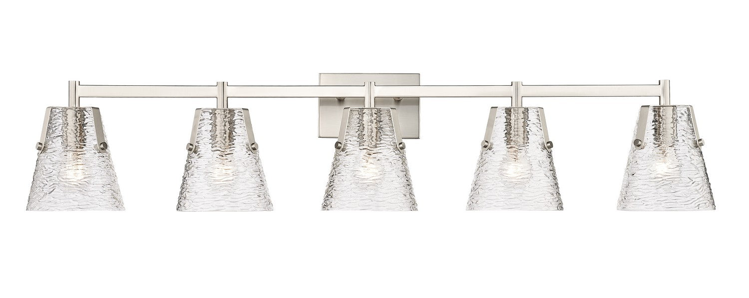 Z-Lite 1101-5V-BN Five Light Vanity, Brushed Nickel