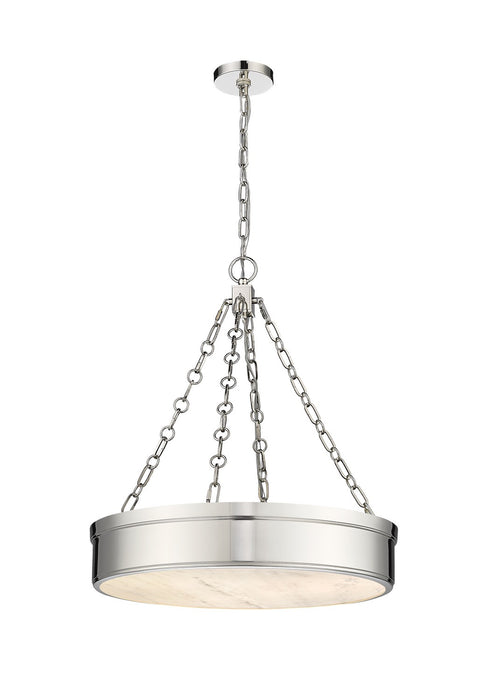 Z-Lite 1944P22-PN-LED LED Chandelier, Polished Nickel