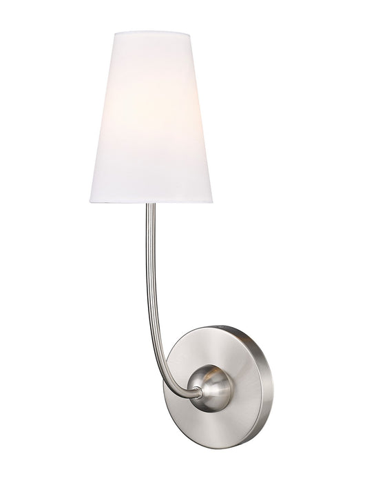 Z-Lite 3040-1S-BN One Light Wall Sconce, Brushed Nickel
