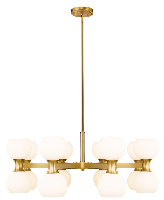 Z-Lite 494-16MGLD 16 Light Chandelier, Modern Gold