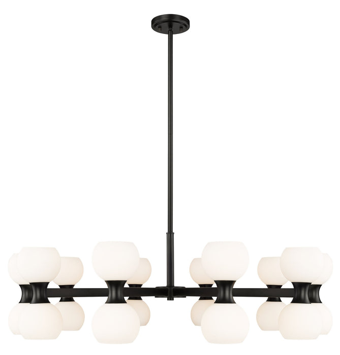 Z-Lite 494-20MB 20 Light Chandelier, Matte Black