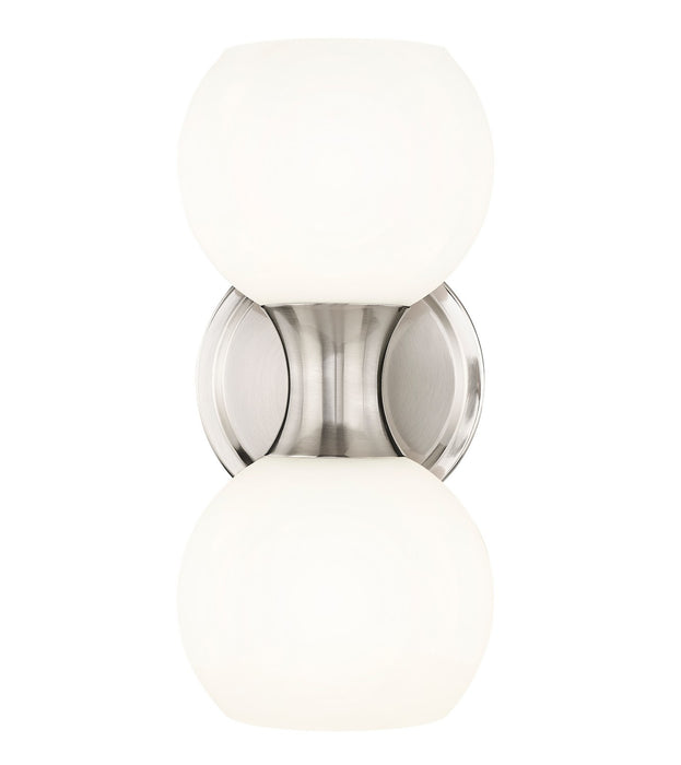 Z-Lite 494-2S-BN Two Light Wall Sconce, Brushed Nickel