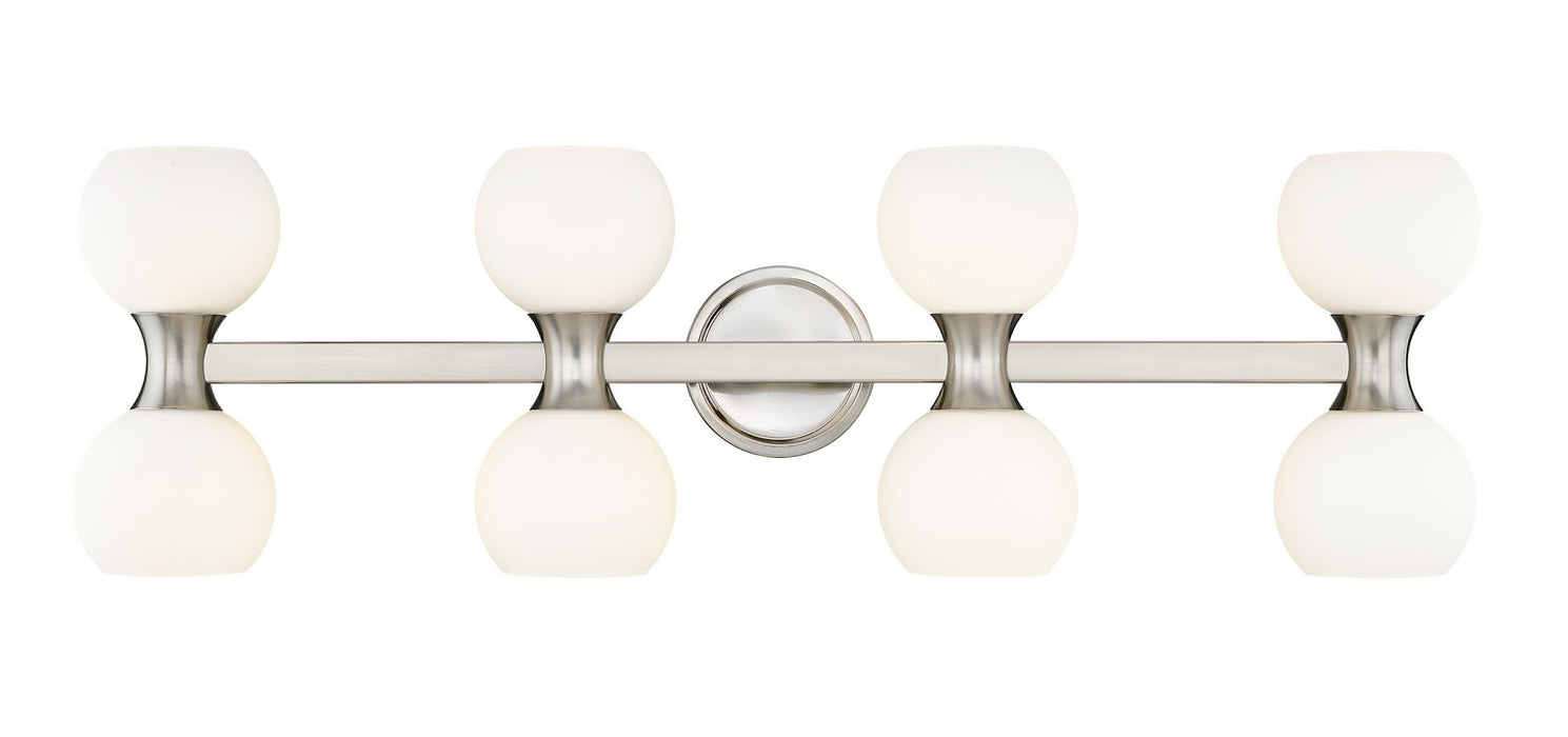Z-Lite 494-8V-BN Eight Light Vanity, Brushed Nickel