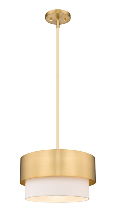 Z-Lite 495P12-MGLD One Light Pendant, Modern Gold