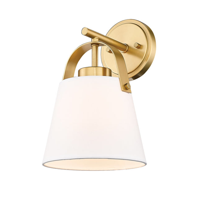Z-Lite 743-1S-HBR One Light Wall Sconce, Heritage Brass