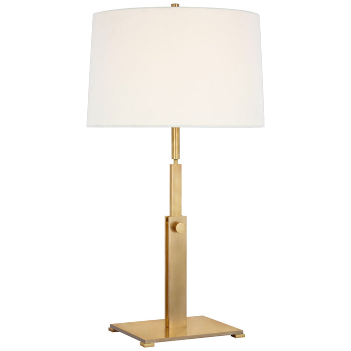 Visual Comfort Signature RB 3110AB-L LED Table Lamp, Antique Brass