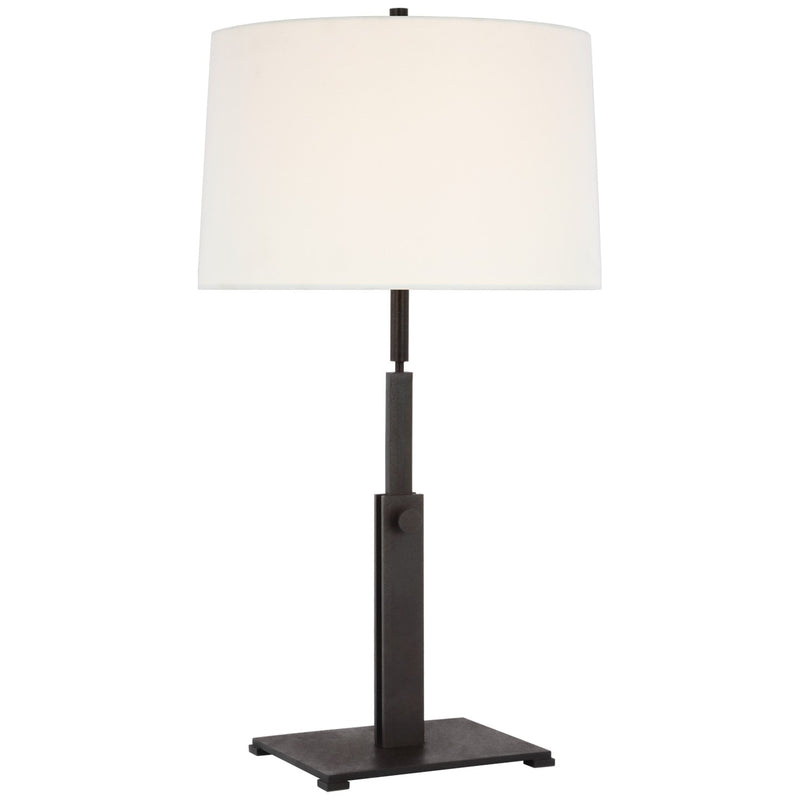Visual Comfort Signature RB 3110WI-L LED Table Lamp, Warm Iron