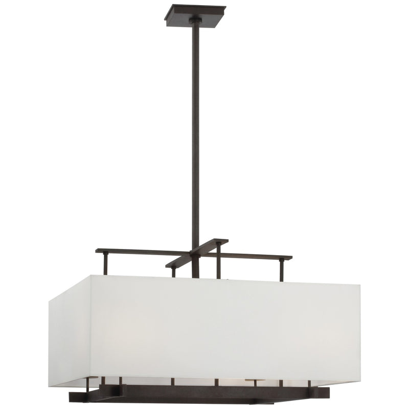 Visual Comfort Signature RB 5155WI-L LED Pendant, Warm Iron