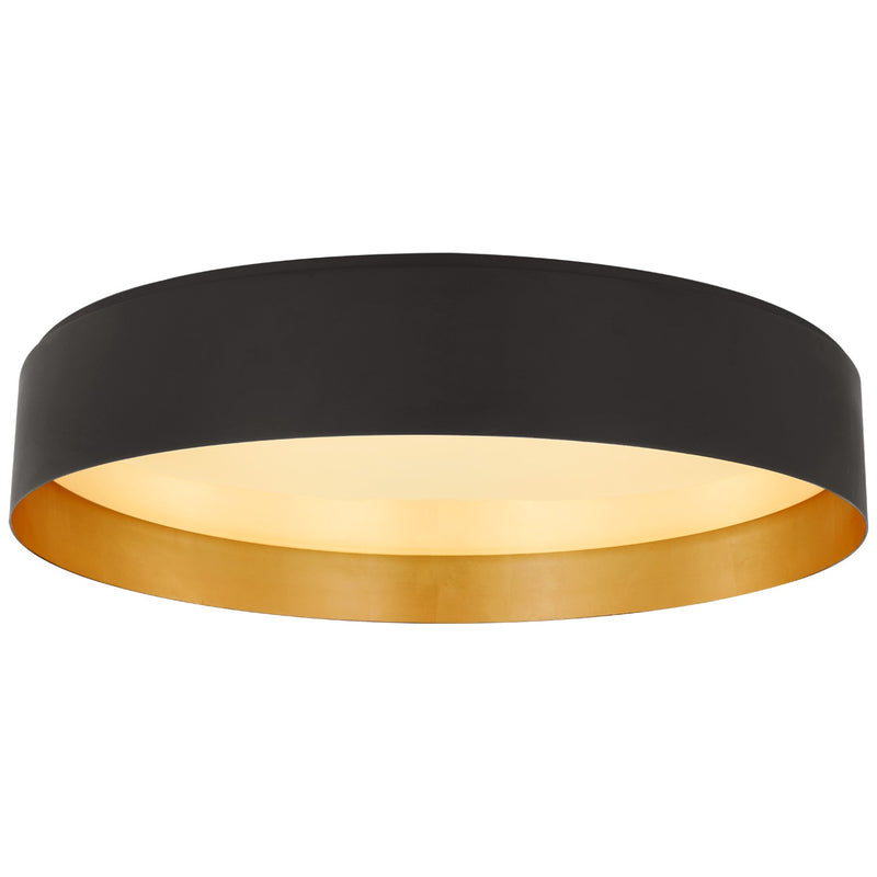 Visual Comfort Signature S 4045BLK LED Flush Mount, Black