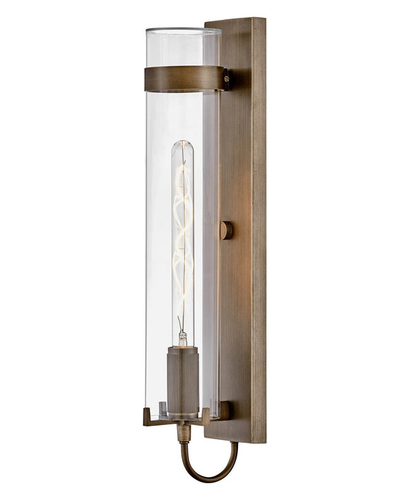 Hinkley 13204BU-LL LED Wall Mount Lantern, Burnished Bronze