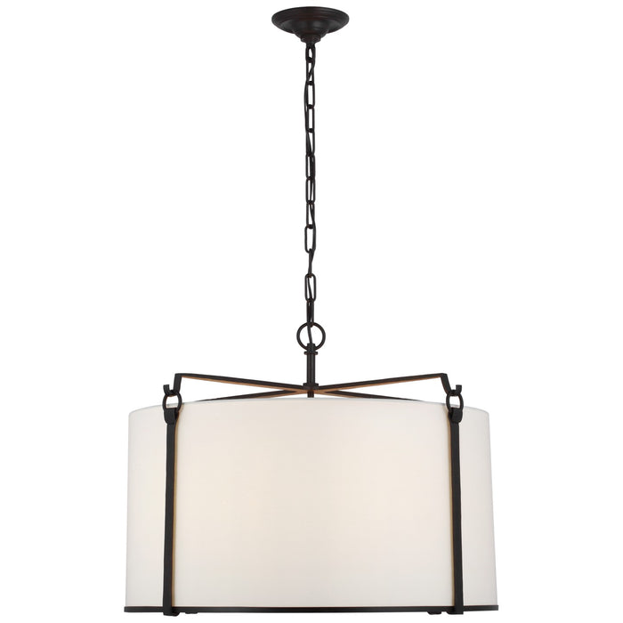 Visual Comfort Signature S 5035BR-L LED Pendant, Blackened Rust