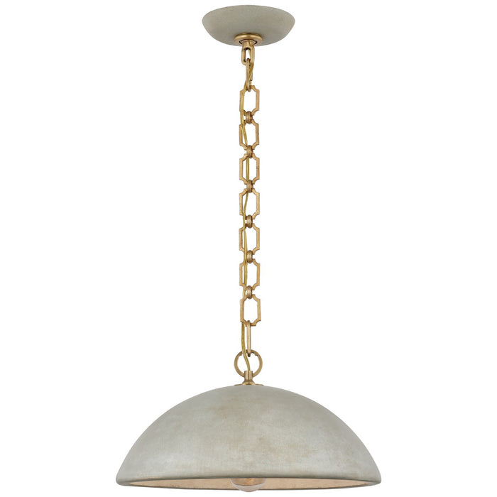 Visual Comfort Signature SK 5353PGY LED Pendant, Portland Gray