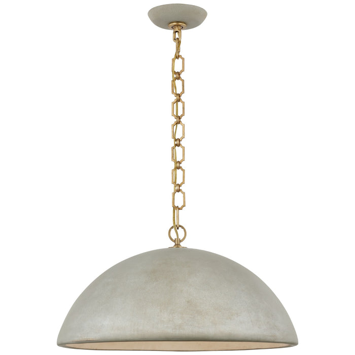 Visual Comfort Signature SK 5354PGY LED Pendant, Portland Gray