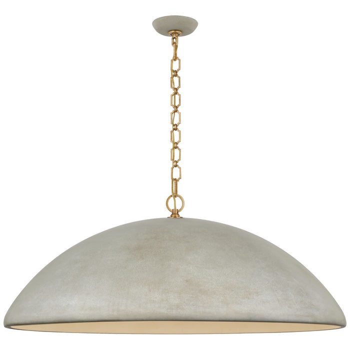 Visual Comfort Signature SK 5357PGY LED Pendant, Portland Gray
