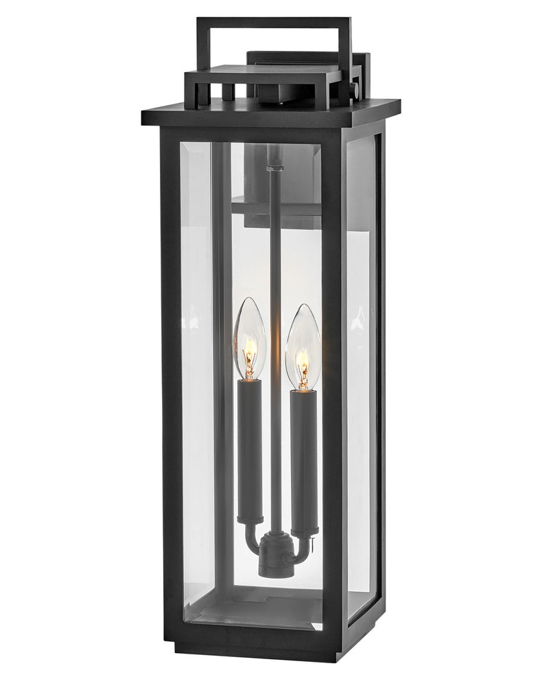 Hinkley 22114BK LED Wall Mount Lantern, Black