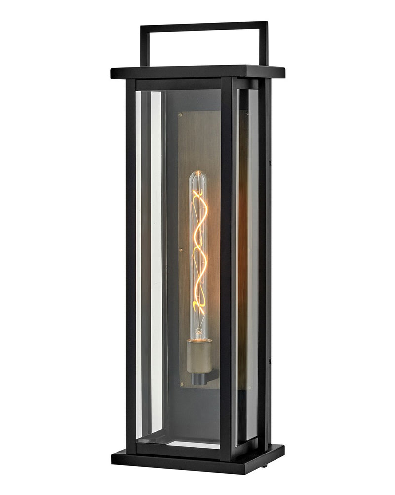 Hinkley 24026BK LED Wall Mount Lantern, Black