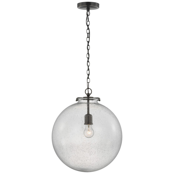 Visual Comfort Signature TOB 5227BZ/G4-SG LED Pendant, Bronze