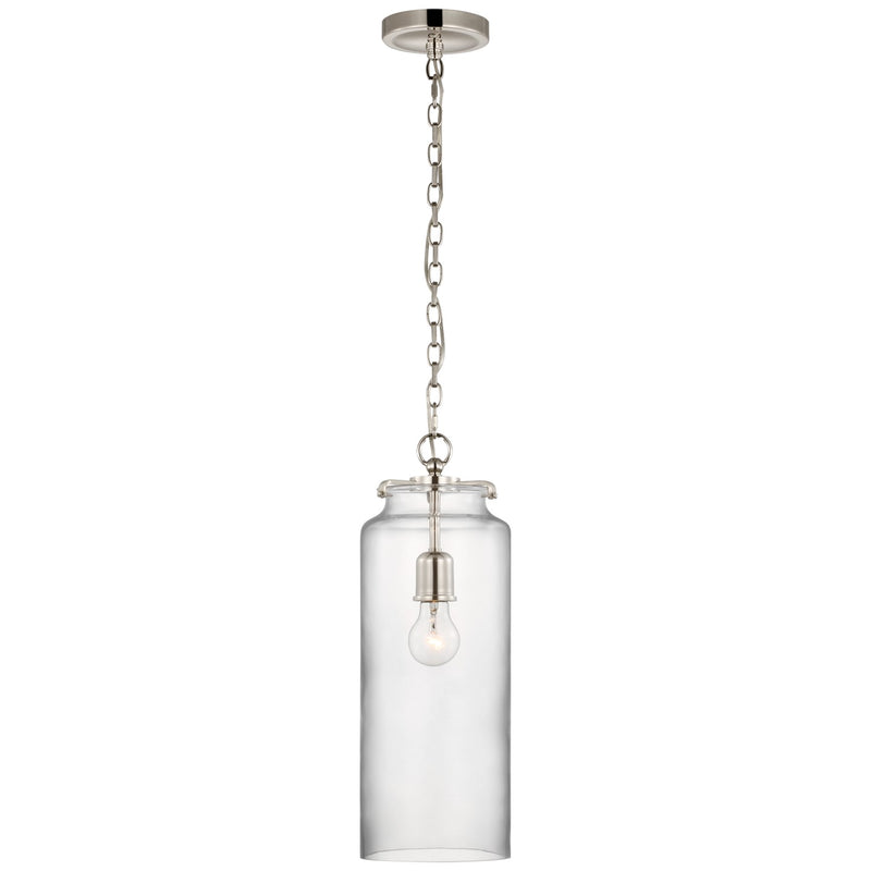Visual Comfort Signature TOB 5227PN/G2-CG LED Pendant, Polished Nickel