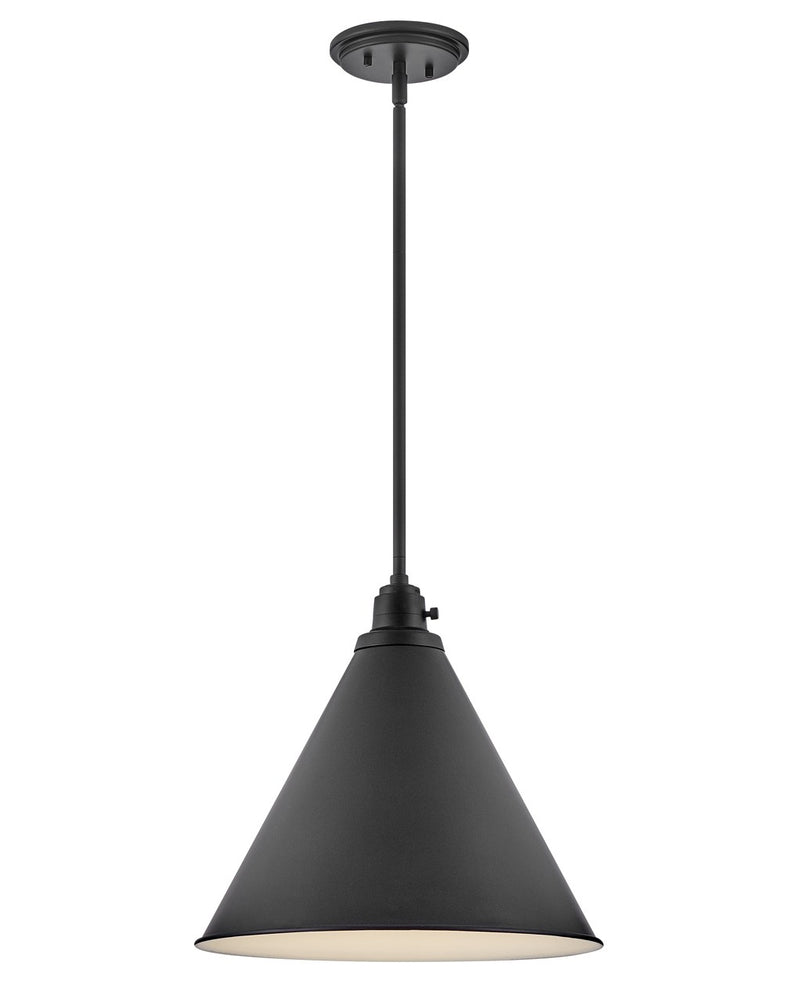 Hinkley 3694BK LED Pendant, Black