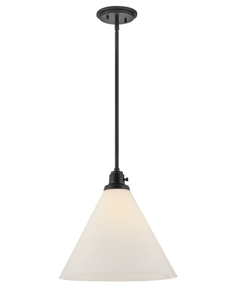 Hinkley 3694BK-CO LED Pendant, Black
