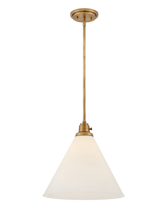 Hinkley 3694HB-CO LED Pendant, Heritage Brass