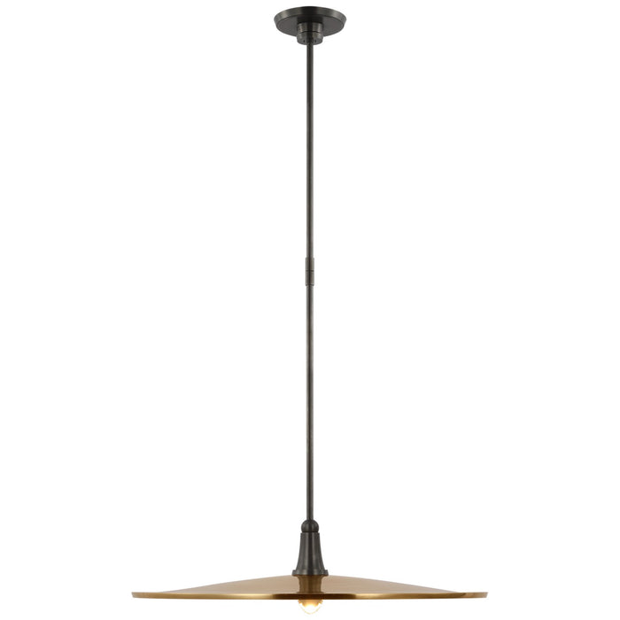 Visual Comfort Signature TOB 5492BZ-HAB LED Pendant, Bronze