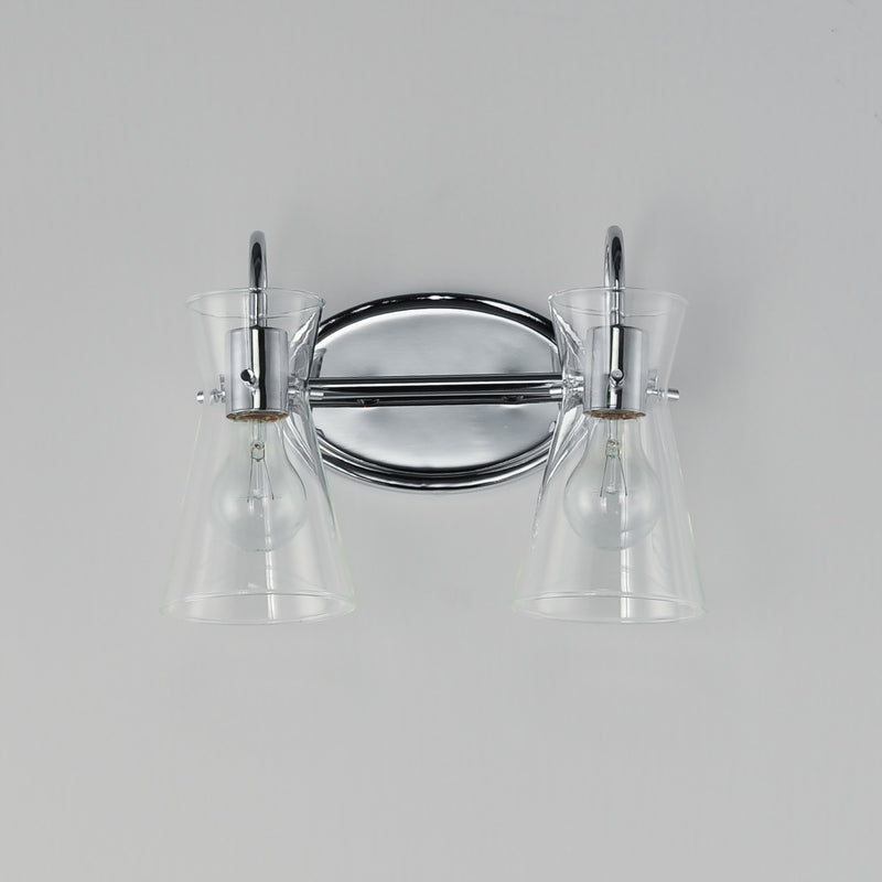 Maxim 12482CLPC Two Light Bath Vanity, Polished Chrome