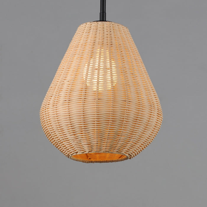 Maxim 12602NABK LED Pendant, Black