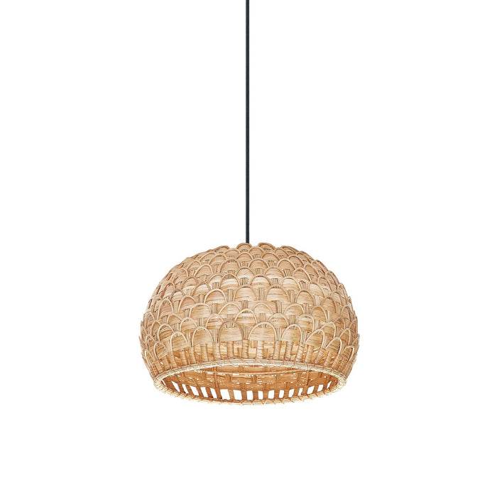 Maxim 14411NABK One Light Pendant, Black