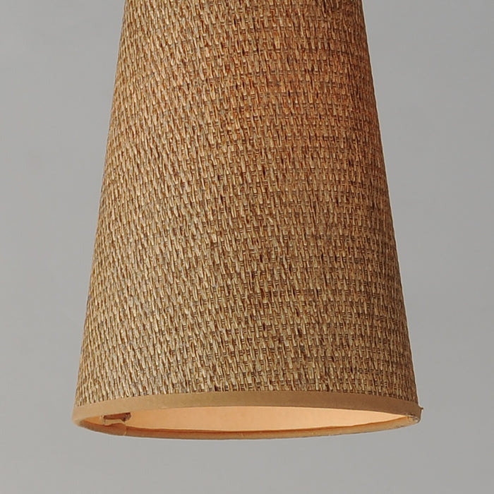 Maxim 14482GCNAB One Light Pendant, Natural Aged Brass