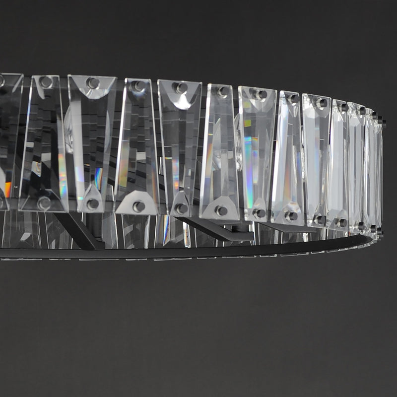 Maxim 21869BCBK Ten Light Chandelier, Black