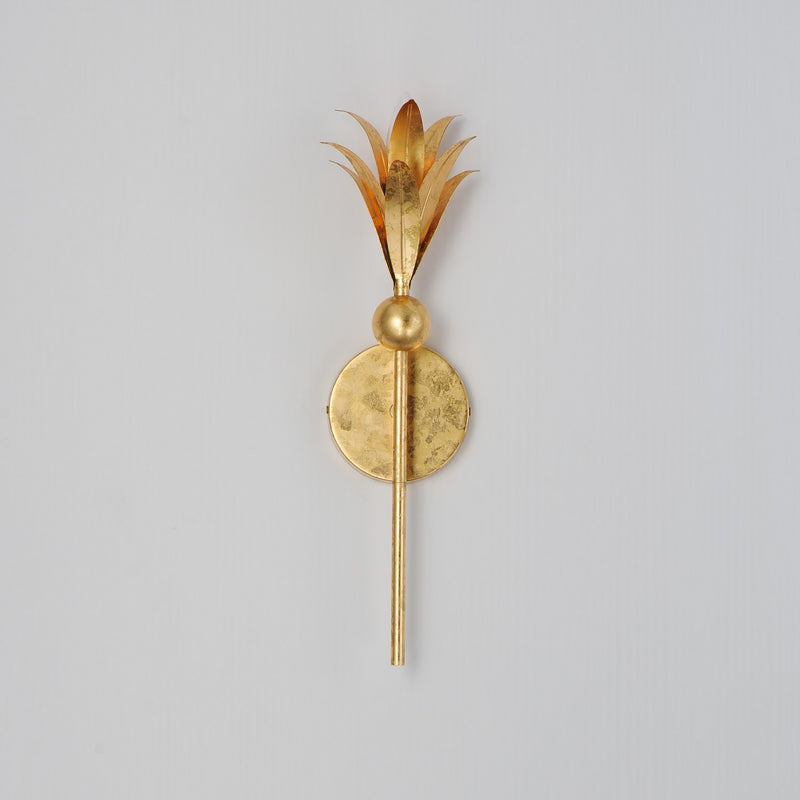 Maxim 2881GL One Light Wall Sconce, Gold Leaf