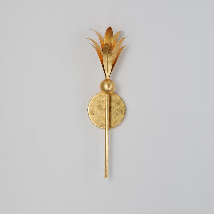 Maxim 2881GL One Light Wall Sconce, Gold Leaf
