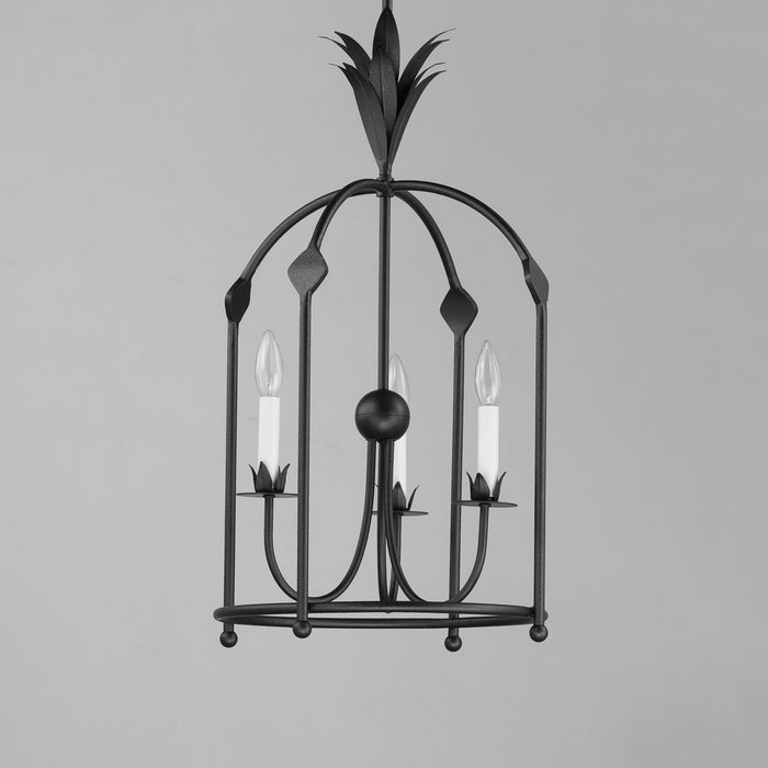 Maxim 2884AR Three Light Foyer Pendant, Anthracite