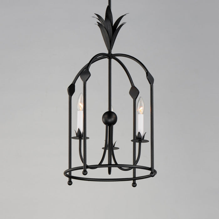 Maxim 2884AR Three Light Foyer Pendant, Anthracite